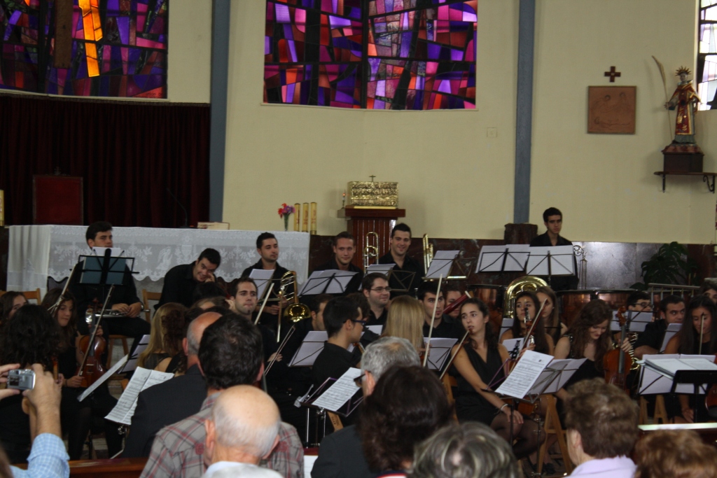 CONCIERTO DE LA JOVEN ORQUESTA SINFÓNICA DE SORIA EN TARDELCUENDE DENTRO DE LOS ACTOS PROGRAMADOS POR LA DIPUTACIÓN DE SORIA CON MOTIVO DE SU CENTENARIO